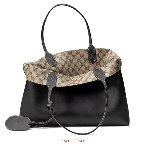 gucci bag sale reversible tote|Gucci gg canvas tote bag.